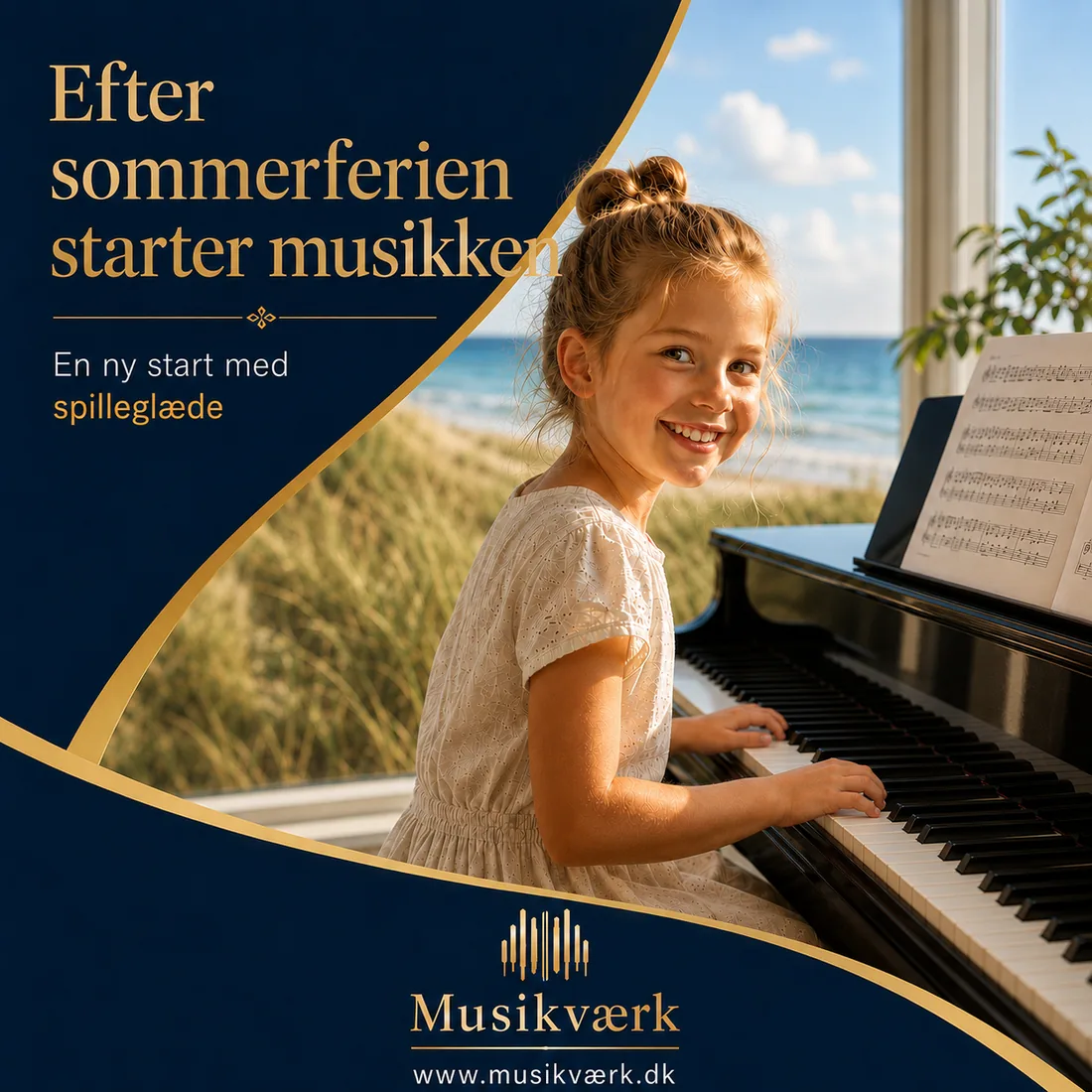 Efter sommerferien starter musikken
